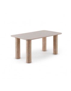 Mesa rectangular madera y cerámica Gabriela