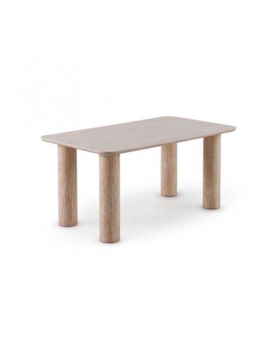 Mesa rectangular madera y cerámica Gabriela