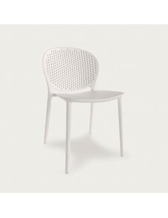 Silla de jardín apilable Colombo pack 4 unidades