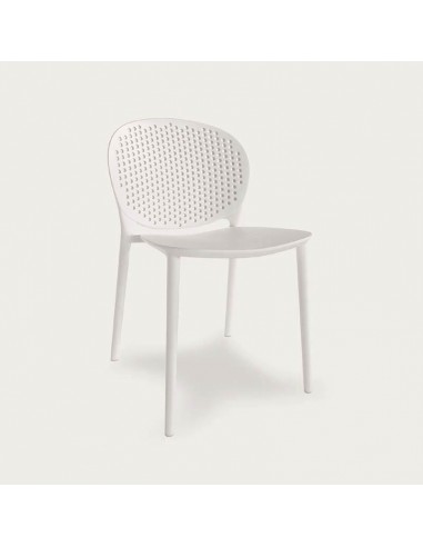 Silla de jardín apilable Colombo pack 4 unidades