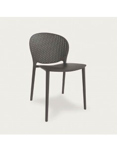 Silla de jardín apilable Colombo pack 4 unidades 2