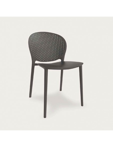 Silla de jardín apilable Colombo pack 4 unidades