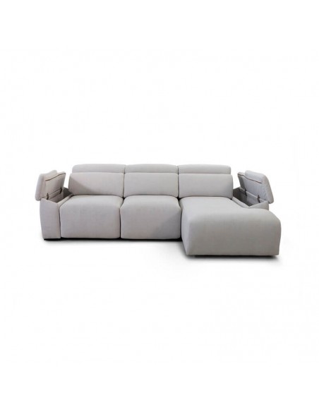Chaiselongue con asiento y brazo deslizante Kaleb