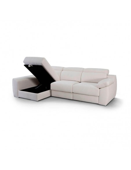 Chaiselongue carro deslizante y arcón Zone