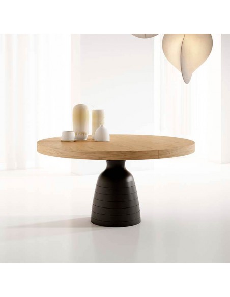 Mesa redonda extensible Collins