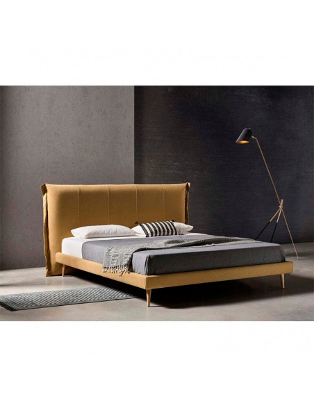 Cama tapizada de diseño Serene