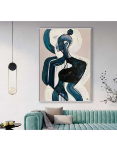 Cuadro mujer de diseño Night