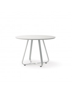 Mesa redonda blanca Aritz